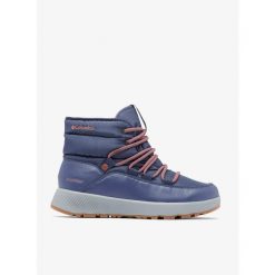 Buty zimowe damskie Columbia Slopeside Village Omni-Heat Mid. Niebieskie obuwie trekkingowe damskie Columbia, na zimę. Za 329.99 zł.