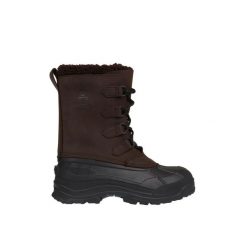 Buty zimowe męskie Kamik Alborg. Brązowe buty trekkingowe męskie Kamik, na zimę, bez zapięcia, trekkingowe. W wyprzedaży za 509.75 zł.