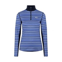 Damski sweter 1/2 zip Kari Traa Lilja. Czerwone swetry klasyczne damskie Kari Traa, s, z elastanu, bez kołnierzyka. Za 363.00 zł.