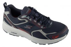 Buty sportowe Sneakersy męskie, Go Run Consistent. Niebieskie buty sportowe na co dzień męskie Skechers, z materiału, bez zapięcia, trekkingowe. Za 269.99 zł.