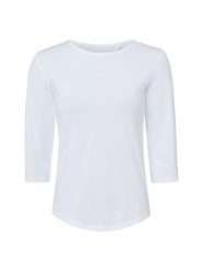 Franco Callegari koszulka z długim rękawem Kobiety Bawełna biały, XXL. Białe t-shirty damskie Franco Callegari, uniwersalny, bez wzorów, z bawełny, bez kołnierzyka. Za 89.95 zł.