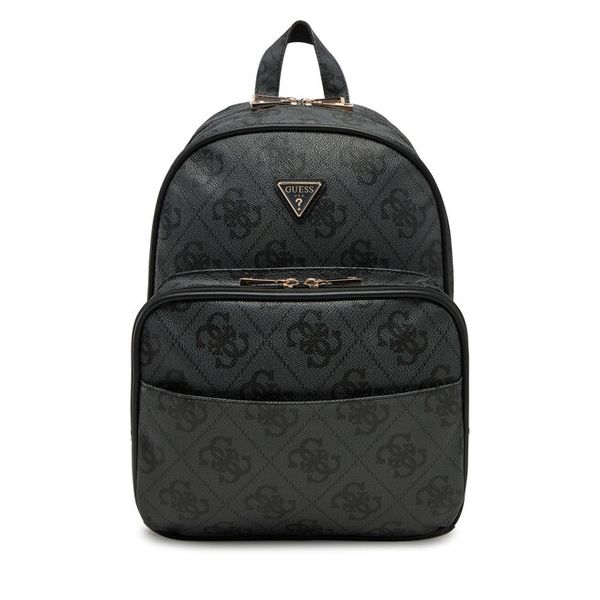 Plecak Guess. Czarne plecaki damskie Guess, z aplikacjami. Za 429.99 zł.