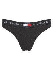 Tommy Hilfiger Stringi UW0UW06227 Szary. Szare stringi damskie Tommy Hilfiger, xs, bez wzorów, z bawełny. Za 79.99 zł.