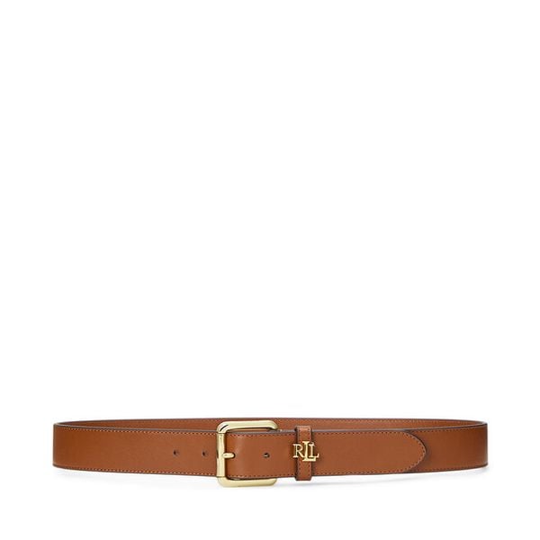 Pasek Damski LAUREN RALPH LAUREN. Brązowe paski damskie Lauren Ralph Lauren, bez wzorów. Za 309.99 zł.