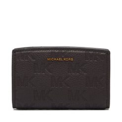 Portfel MICHAEL Michael Kors. Brązowe portfele damskie MICHAEL Michael Kors, bez wzorów. Za 549.99 zł.