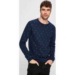 Scotch & Soda - Bluza. Niebieskie bluzy bez kaptura męskie Scotch & Soda, l, z bawełny. W wyprzedaży za 199.90 zł.