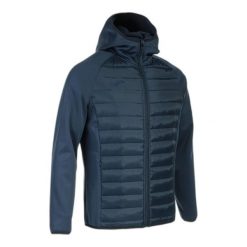 Kurtka wodoodporna z kapturem Joma Berna III. Niebieskie kurtki męskie Joma, m, bez wzorów, z materiału, z kapturem. Za 349.00 zł.