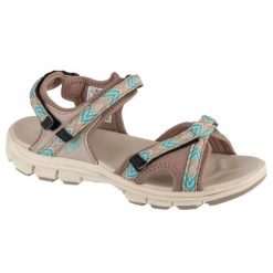 Sandały CMP Almaak Hiking Sandal 38Q9946-13PT brązowe. Brązowe sandały damskie bez wzorów, z gumy, bez obcasa. Za 297.61 zł.
