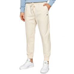 Spodnie sportowe męskie Champion Elastic Cuff Pants. Brązowe spodnie sportowe męskie CHAMPION, z bawełny. Za 256.20 zł.