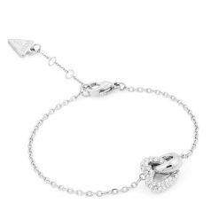 Bransoletka Guess. Szare bransoletki damskie Guess, srebrne. Za 231.99 zł.