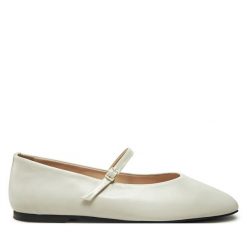 Baleriny Calvin Klein. Baleriny damskie CALVIN KLEIN, bez wzorów, bez obcasa. Za 469.99 zł.