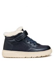 Geox Sneakersy J Theleven B Ab J56HTA 077BC C4021 S Granatowy. Niebieskie buty sportowe dziewczęce Geox, bez wzorów, ze skóry, bez zapięcia. Za 269.99 zł.