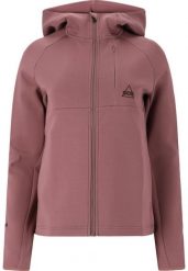 Damska bluza z kapturem zapinana na zamek SOS Vail. Fioletowe bluzy z kapturem damskie SOS, l, z bawełny. Za 334.00 zł.