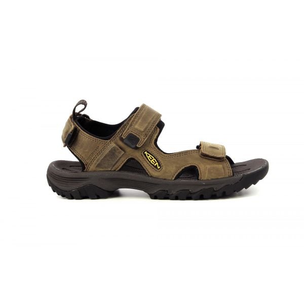 Buty do chodzenia męskie Keen Sandały Męskie Targhee Iii Open Toe Bisonmul. Brązowe buty trekkingowe męskie Keen, z gumy, z otwartym noskiem, bez zapięcia. Za 677.00 zł.