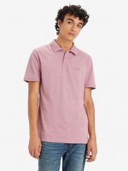 Levi´s Koszulka polo w kolorze jasnoróżowym rozmiar: L. Różowe koszulki polo męskie l, bez wzorów, z bawełny, bez ramiączek. Za 135.81 zł.