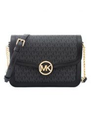 Michael Kors Torebka w kolorze czarnym - 34 x 27 x 9 cm rozmiar: onesize. Czarne torebki klasyczne damskie Michael Kors, bez wzorów, z materiału, bez dodatków. Za 724.78 zł.