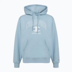 Bluza męska Champion 221599 Sweatshirt Hooded. Niebieskie bluzy i bluzki niemowlęce CHAMPION, bez wzorów, z bawełny, bez ramiączek, bez kaptura. Za 159.99 zł.