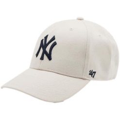 Czapka z daszkiem dla dorosłych 47 Brand New York Yankees MVP Cap. Brązowe czapki męskie 47 Brand, bez wzorów, z wełny. Za 99.99 zł.