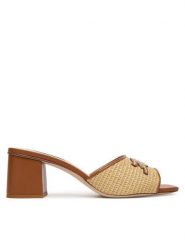 KARL LAGERFELD Klapki Plaza II KL32400A Brązowy. Brązowe klapki damskie Karl Lagerfeld, bez wzorów, z syntetyku, bez obcasa. Za 716.99 zł.