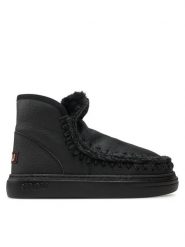 Mou Śniegowce Eskimo Sneaker Bold FW411000B Czarny. Czarne śniegowce damskie Mou, ze skóry. Za 1,149.00 zł.