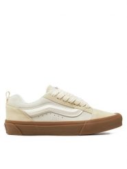 Vans Tenisówki Knu Skool VN0009QCDBS1 Beżowy. Brązowe trampki i tenisówki damskie Vans, bez wzorów, z materiału. Za 249.99 zł.