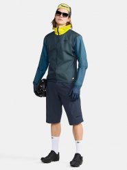 Craft Kurtka kolarska "Adv Offroad Wind" w kolorze niebieskim rozmiar: M. Niebieskie kurtki outdoor męskie Craft, m, bez wzorów, z poliamidu, bez kaptura. Za 254.95 zł.