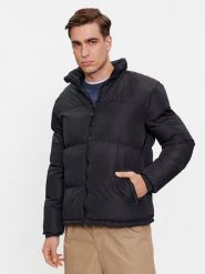 Brave Soul Kurtka zimowa MJK-DAVIS Czarny Regular Fit. Czarne kurtki męskie Brave Soul, na zimę, l, bez wzorów, z syntetyku, bez kaptura. Za 299.99 zł.