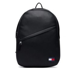 Plecak Tommy Jeans. Czarne plecaki męskie Tommy Jeans, bez wzorów, z jeansu. Za 449.99 zł.
