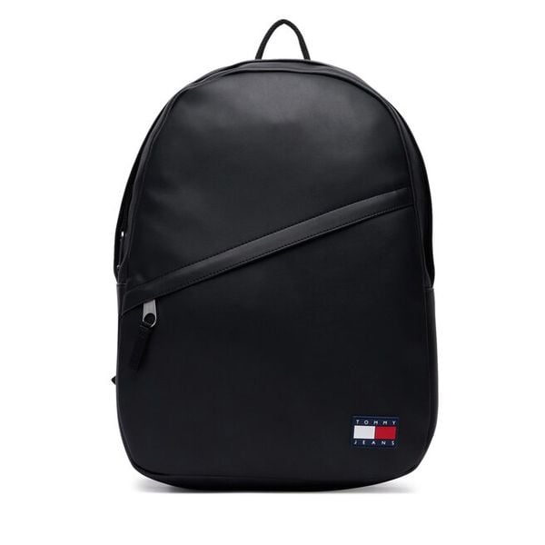 Plecak Tommy Jeans. Czarne plecaki męskie Tommy Jeans, bez wzorów, z jeansu. Za 449.99 zł.