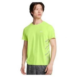 Koszulka do biegania męska Under Armour UA Launch Elite Graphic. Zielone t-shirty sportowe męskie Under Armour, m, bez ramiączek, do biegania. W wyprzedaży za 242.00 zł.