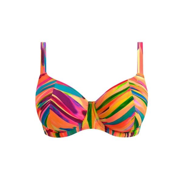 Damski top do kostiumu kąpielowego Freya San Antonio. Brązowe bikini damskie FREYA, bez wzorów. Za 243.50 zł.