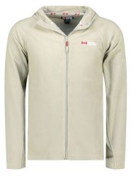 Canadian Peak Kurtka polarowa "Tugoodeak" w kolorze beżowym rozmiar: M. Brązowe kurtki męskie Canadian Peak, m, bez wzorów, z polaru, bez kaptura. Za 56.99 zł.