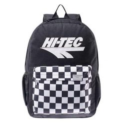 Plecak Vanny Chequered 28L. Czarne plecaki damskie Hi-tec, bez wzorów, z materiału. Za 63.55 zł.