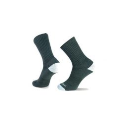 Skarpety trekkingowe Medium Weight Crew NGCM0006. Zielone skarpetki damskie NA GIEAN, bez wzorów, z wełny. Za 74.99 zł.