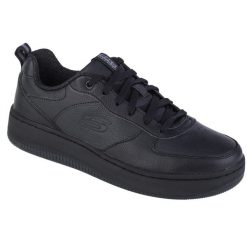 Buty sportowe Sneakersy damskie, Skechers Sport Court 92 - Illustrious. Czarne buty sportowe na co dzień damskie Skechers, bez wzorów, z materiału, trekkingowe, Skechers Sport. Za 289.99 zł.