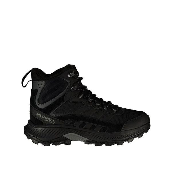 Buty wędrówkowe Merrell Speed Strike 2 Thermo Mid Wp Noir. Czarne obuwie trekkingowe damskie MERRELL, na zimę. Za 682.30 zł.
