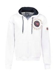 Geographical Norway Bluza "Geganto" w kolorze białym rozmiar: 3XL. Białe bluzy z kapturem męskie Geographical Norway, xl. Za 131.74 zł.