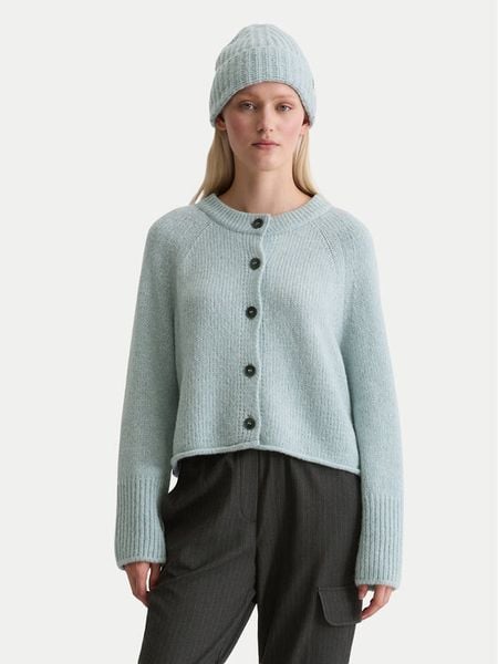 Marc O'Polo Kardigan 509 6121 61093 Niebieski Relaxed Fit. Niebieskie kardigany damskie Marc O´Polo, xl, bez wzorów, z wełny. Za 819.99 zł.