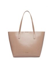 Nine West Torebka CEO-GENTLE GLAM-LDA9920 Beżowy ciemny. Brązowe torebki klasyczne damskie Nine West, bez wzorów, ze skóry, bez dodatków. Za 279.99 zł.