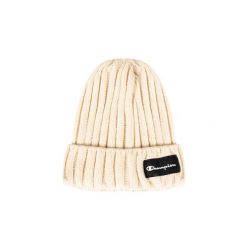 Czapka outdoor zimowa unisex Beanie. Brązowe czapki męskie CHAMPION. Za 93.00 zł.