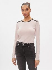 Liu Jo Sport Bluzka TA4008 MS014 Różowy Regular Fit. Czerwone bluzki sportowe damskie Liu Jo Sport, m, bez wzorów, z wiskozy, bez ramiączek. Za 699.99 zł.