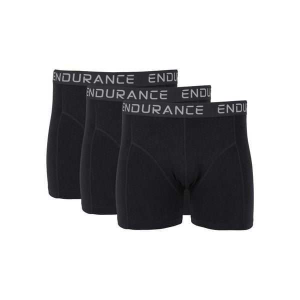 Bokserki Endurance Burke (x3). Czarne bokserki męskie Endurance, bez wzorów. Za 129.50 zł.