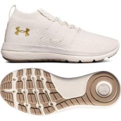 Białe Buty Under Armour Slingflex Rise W 3000096-105. Białe obuwie treningowe damskie Under Armour, na fitness i siłownię. W wyprzedaży za 519.00 zł.
