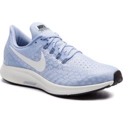 Buty NIKE - Air Zoom Pegasus 35 942855 405 Aluminum/Sail/Black. Niebieskie buty sportowe na co dzień damskie Nike, do biegania, nike zoom. W wyprzedaży za 419.00 zł.