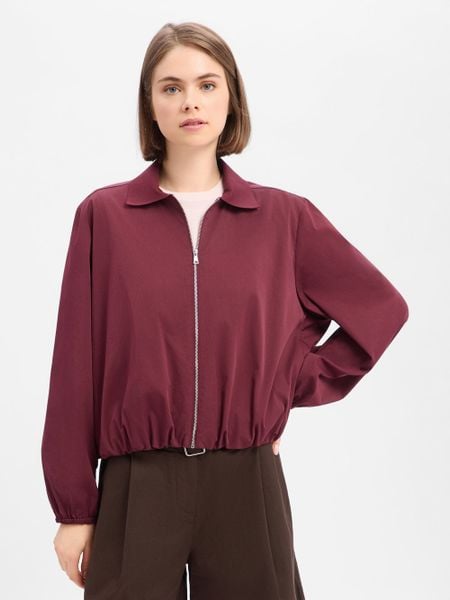 Marc O'Polo Denim Bluza Kobiety czerwony, M. Czerwone bluzy bez kaptura damskie Marc O'Polo Denim, m, bez wzorów, z denimu, bez ramiączek, bez kaptura. Za 429.95 zł.