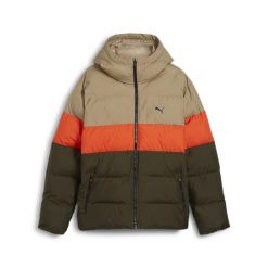 Męska kurtka ocieplana PUMA Dark Olive Green. Brązowe kurtki męskie Puma, m, bez wzorów, sportowe, bez kaptura. Za 390.99 zł.