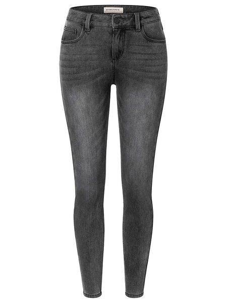 Timezone Dżinsy "Aleena" - Slim fit - w kolorze antracytowym rozmiar: W31/L32. Czarne jeansy damskie Timezone. Za 96.60 zł.