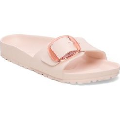 Męskie sandały Birkenstock Madrid Big Buckle EVA różowe wąskie 1029632. Czerwone sandały męskie Birkenstock, z materiału, bez zapięcia. Za 282.55 zł.
