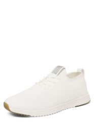 Marc O'Polo buty sportowe Mężczyźni Tekstylia biały, 44. Białe buty sportowe na co dzień męskie Marc O´Polo, z dzianiny, bez zapięcia. Za 379.95 zł.