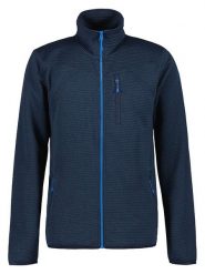 Icepeak Kurtka polarowa "Berthold" w kolorze granatowym rozmiar: XL. Niebieskie kurtki męskie ICEPEAK, xl, bez wzorów, z materiału, bez kaptura. Za 131.74 zł.